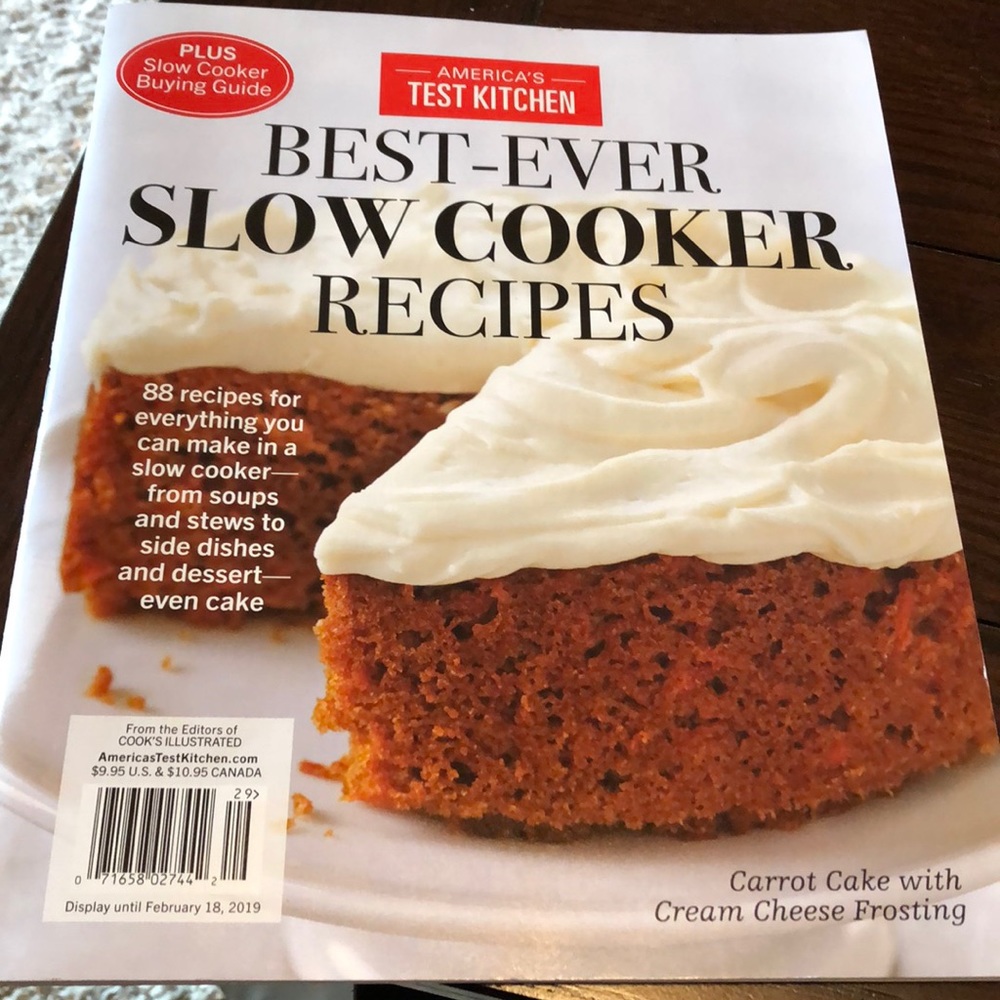 America’s Test Kitchen Best Ever Slow Cooker Guide